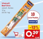 Beef Stick von Vitakraft im aktuellen Netto Marken-Discount Prospekt für 0,39 €