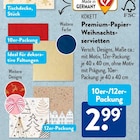 Premium-Papier-Weihnachtsservietten im ALDI SÜD Prospekt Premium-Papier-Weihnachtsservietten von Kokett im aktuellen ALDI SÜD Prospekt für 2,99 €