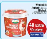 Joghurt im EDEKA Prospekt Joghurt von WeideglĂĽck im aktuellen EDEKA Prospekt fĂĽr