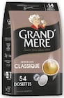 Cafe compatible senseo - GRAND MERE en promo chez U Express Illkirch-Graffenstaden à 1,82 €