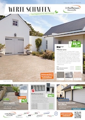 Aktueller Raiffeisen Waren GmbH Prospekt mit Steine, "WERTE SCHAFFEN", Seite 1
