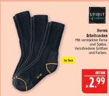 Herren Arbeitssocken im Angebot bei Marktkauf in Görlitz Herren Arbeitssocken Angebote von SPIRIT of colours bei Marktkauf Görlitz für 2,99 €