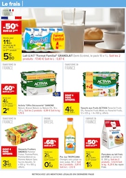 Offre Activia dans le catalogue Carrefour du moment à la page 40