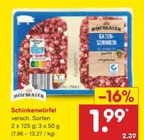 Schinkenwürfel Angebote bei Netto Marken-Discount Ahlen für 1,99 €