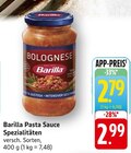 Pasta Sauce Spezialitäten im Angebot bei EDEKA in Worms Pasta Sauce Spezialitäten Angebote von Barilla bei EDEKA Worms für 2,79 €