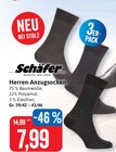 Herren-Anzugsocken Angebote von Schäfer bei Kaufhaus Stolz Rostock für 7,99 €