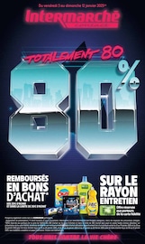 Catalogue Supermarchés Intermarché en cours à Jouy-le-Potier et alentours, "Totalement 80 80%", 16 pages, 03/01/2025 - 12/01/2025