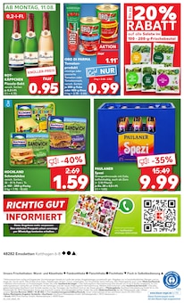 Sekt im Kaufland Prospekt "Aktuelle Angebote" mit 60 Seiten (Münster)