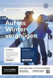 Volkswagen Prospekt für Schlüchtern mit 1 Seite Volkswagen Prospekt "Auf ins Wintervergnügen" für Schlüchtern, 1 Seite, 01.01.2025 - 28.02.2025