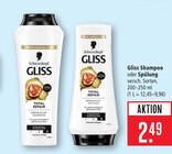 Gliss Shampoo im Angebot bei Marktkauf in Ulm Gliss Shampoo Angebote von Schwarzkopf bei Marktkauf Ulm für 2,49 €