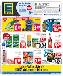 Aktueller EDEKA Prospekt "Auf die °Punkte, fertig, los!" Seite 1 von 28 Seiten für Bodenwöhr