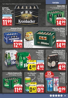 Bier im aktuellen EDEKA Prospekt (Detmold) Bier im EDEKA Prospekt "Aktuelle Angebote" mit 26 Seiten (Detmold)