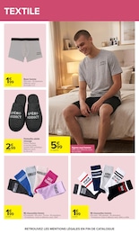 Prix et réduction Boxer Homme dans le prospectus Carrefour en cours Offre Boxer Homme dans le catalogue Carrefour du moment à la page 54