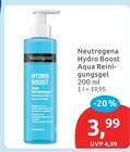Hydro Boost Aqua Reinigungsgel von Neutrogena für 3,99 € bei budni im Angebot Hydro Boost Aqua Reinigungsgel von Neutrogena im aktuellen budni Prospekt