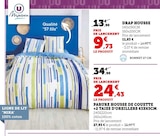 Drap Housse - U Maison en promo chez Super U Créteil à 9,73 €