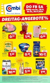 Aktueller combi Supermarkt Prospekt in Wietzen und Umgebung, "DREITAG-ANGEBOTE" mit 1 Seite, 28.11.2024 - 30.11.2024