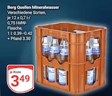 Mineralwasser bei GLOBUS im Prospekt "" für 3,49 €
