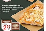 Dinkelrührkuchen Apfel im Angebot bei GLOBUS in Erlangen Dinkelrührkuchen Apfel Angebote von GLOBUS bei GLOBUS Erlangen für 2,59 €