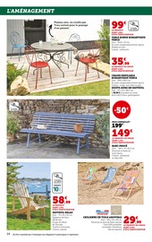 Fauteuil Angebote im Prospekt "Jardin et terrasse à prix bas" von Super U auf Seite 14
