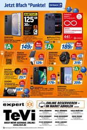 iPhone im expert TeVi Prospekt in Schwabach Aktueller expert TeVi Prospekt mit iPhone, "Top Angebote", Seite 8