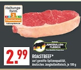 Marktkauf Blomberg - ROASTBEEF Angebot im Prospekt ROASTBEEF bei Marktkauf im Blomberg Prospekt für 2,99 €