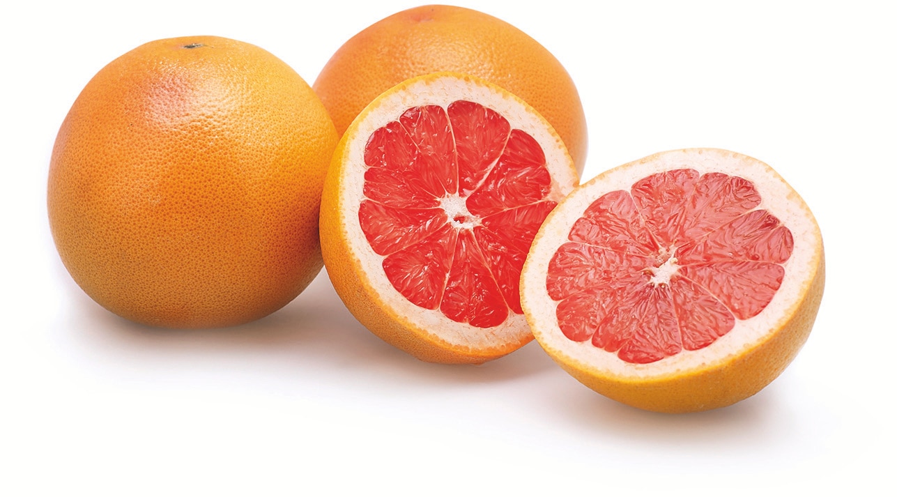 Pomelos à chair rouge variété star ruby igp
