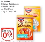 Original Backin im Angebot bei GLOBUS in Krefeld Original Backin Angebote von Dr. Oetker bei GLOBUS Krefeld für 0,99 €