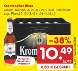 Biere im Angebot bei Netto Marken-Discount in Osnabrück Biere Angebote von Krombacher bei Netto Marken-Discount Osnabrück für 10,49 €