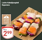 Aktuelle Lachs Angebote bei GLOBUS in Oberhausen Aktuelles Lachs-Kabeljauspieß Angebot bei GLOBUS in Oberhausen ab 2,99 €
