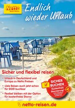Netto Marken-Discount Prospekt für Schorndorf mit 1 Seiten Netto Marken-Discount Prospekt für Schorndorf: "Endlich wieder Urlaub", 1 Seiten, 01.06.2020 - 30.06.2020