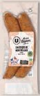Saucisses de Montbéliard IGP cuites - U dans le catalogue U Express