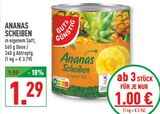 Ananas Scheiben im Angebot bei Marktkauf in Bielefeld Ananas Scheiben Angebote von GUT & GÜNSTIG bei Marktkauf Bielefeld für 1,00 €