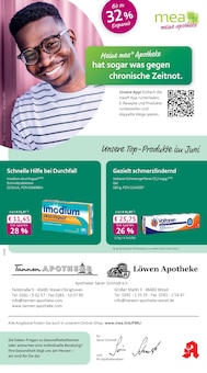 mea - meine apotheke Prospekt Unsere Juni-Angebote mit 4 Seiten
