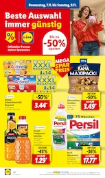 Lidl Persil Megaperls im Prospekt 