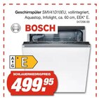 Geschirrspüler SMV41D10EU Angebote von Bosch bei Möbel AS Baden-Baden für 499,95 €