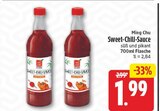 Sweet-Chili-Sauce von Ming Chu für 1,99 € bei EDEKA im Angebot Sweet-Chili-Sauce von Ming Chu im aktuellen EDEKA Prospekt