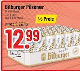 Aktuelle Bitburger Angebote bei Trinkgut in Bocholt Aktuelles Pilsener Angebot bei Trinkgut in Bocholt ab 12,99 €