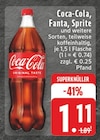 Coca-Cola, Fanta, Sprite Angebote bei E center Duisburg für 1,11 €