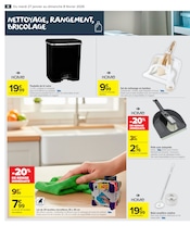 Poubelle Angebote im Prospekt "NETTOYAGE, RANGEMENT, BRICOLAGE !" von Carrefour Market Poubelle Angebote im Prospekt "NETTOYAGE, RANGEMENT, BRICOLAGE !" von Carrefour Market auf Seite 8