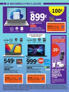 Promotion Meuble dans le prospectus E.Leclerc, valable du 02/06/2026 au 13/06/2026 Promo Meuble dans le catalogue E.Leclerc du moment à la page 6
