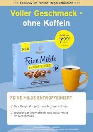 Lebensmittel im Tchibo im Supermarkt Prospekt Lebensmittel im Tchibo im Supermarkt Prospekt Voller Geschmack - ohne Koffein auf S. 2
