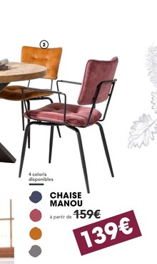 Chaise Juponnée - H&H Chaise Juponnée à 139,00 € dans le catalogue H&H "Soldes & Promos"