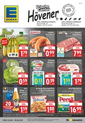 EDEKA Supermarkt Prospekt der aktuellen Woche mit 24 Seiten, gültig von 04.08.2025 bis 09.08.2025, in Langenfeld und Umgebung Aktueller EDEKA Supermarkt Prospekt in Langenfeld und Umgebung, "Aktuelle Angebote" mit 24 Seiten, 04.08.2025 - 09.08.2025