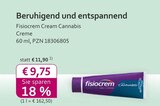 mea - meine apotheke - Fisiocrem Cream Cannabis Angebot im Prospekt Fisiocrem Cream Cannabis bei mea - meine apotheke im Prospekt "" für 9,75 €