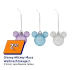 Mickey Maus Weihnachtskugeln im Action Prospekt Mickey Maus Weihnachtskugeln von Disney im aktuellen Action Prospekt für 2,92 €