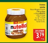 Aktuelles nutella Angebot bei Marktkauf in Erlangen ab 3,79 €