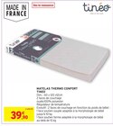 Matelas Thermo Confort - Tinéo en promo chez Intermarché Alès à 39,90 €