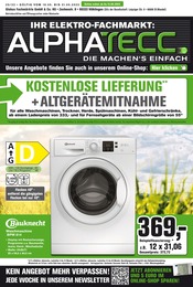 ALPHATECC. Prospekt für Remshalden: DIE MACHEN'S EINFACH, 9 Seiten, 15.05.2022 - 21.05.2022