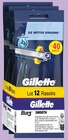 Rasoirs Jetables Blue3 Smooth 3x4 - GILLETTE dans le catalogue Intermarché Super