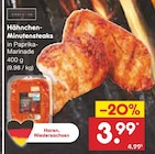 Netto Marken-Discount Soltau - Hähnchen-Minutensteaks Angebot im Prospekt Hähnchen-Minutensteaks bei Netto Marken-Discount im Soltau Prospekt für 3,99 €